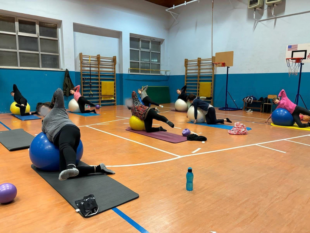 Allenamento supervisionato in sala attrezzi